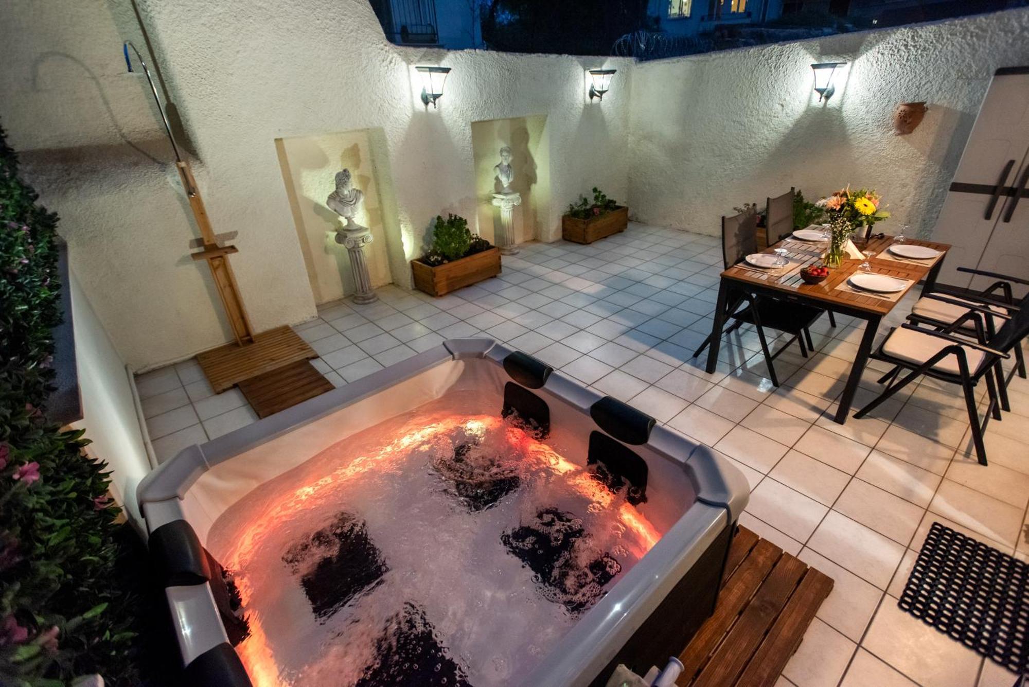 Kg Acropolis Escape Spa Apartment アテネ エクステリア 写真